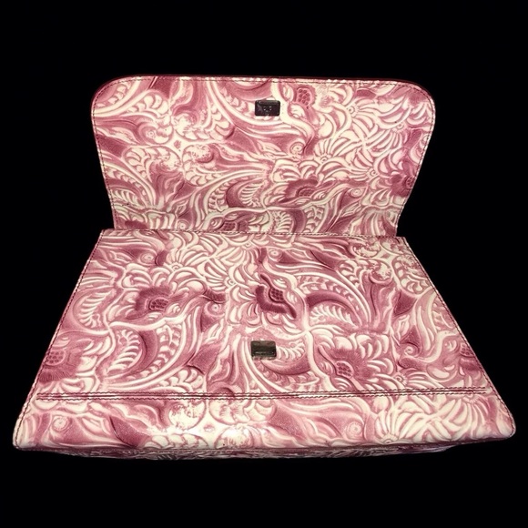 RARE Find... FENDI Tooled Leather Colorful Handbag - Picture 15 of 16